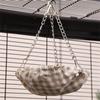 Hanging Bird Hammock Swing Small Size Bird Sleepings Huts for Conures,Budgies Waterproof Bird Bed for Cage