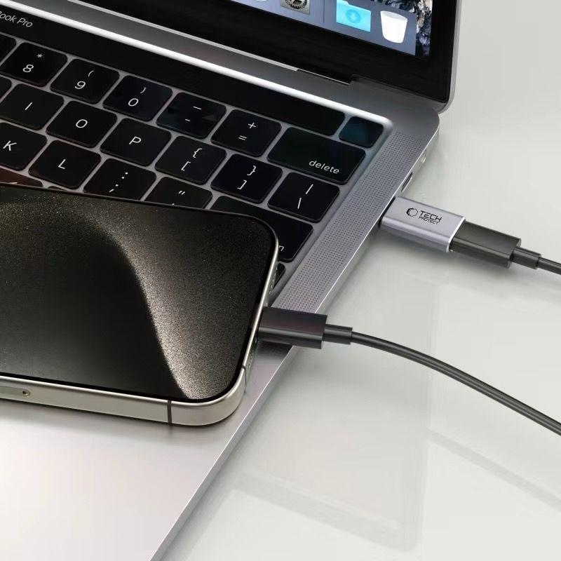 Tech-Protect Ultraboost Adapter Type-C To Lightning Grey