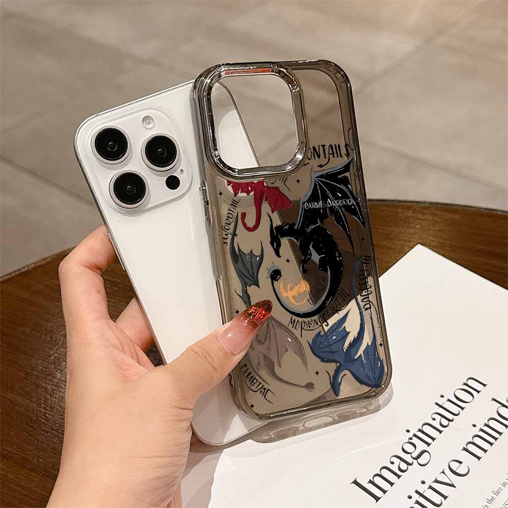 Dragon F-Fourth Wings Phone Case for Samsung Galaxy A57 A56 A36 A26 A06 A55 A35 A16 A54 A34 A25 A24 A15 A05 A73 A53 A33 4G 5G