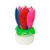Music Candle Rotating Creative Craft  Birthday Party Double Electronic Lamp Candle