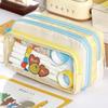 Portable Large Capacity Pencil Case Beauty Bag Cosmetic Storage Bag  Kids Children