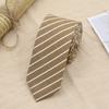 Men'S Tie 6Cm British Style Tie Men'S Dress Business Black Narrow Tie