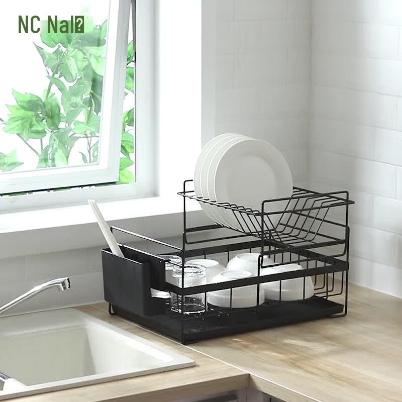 Nachuan A0292 Double-Layer Dish Drainer Rack