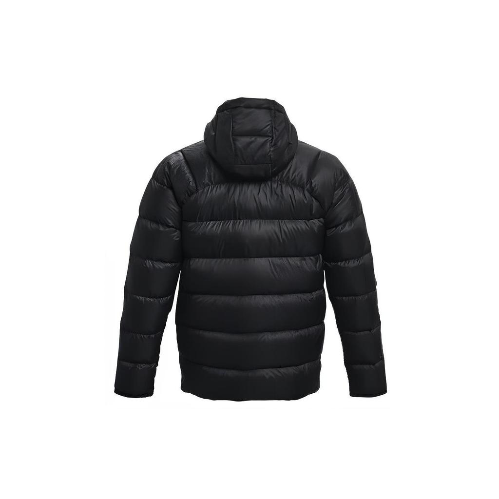 Under Armour Down Jackets Men's Black Hooded Thickened Other 1364903-003