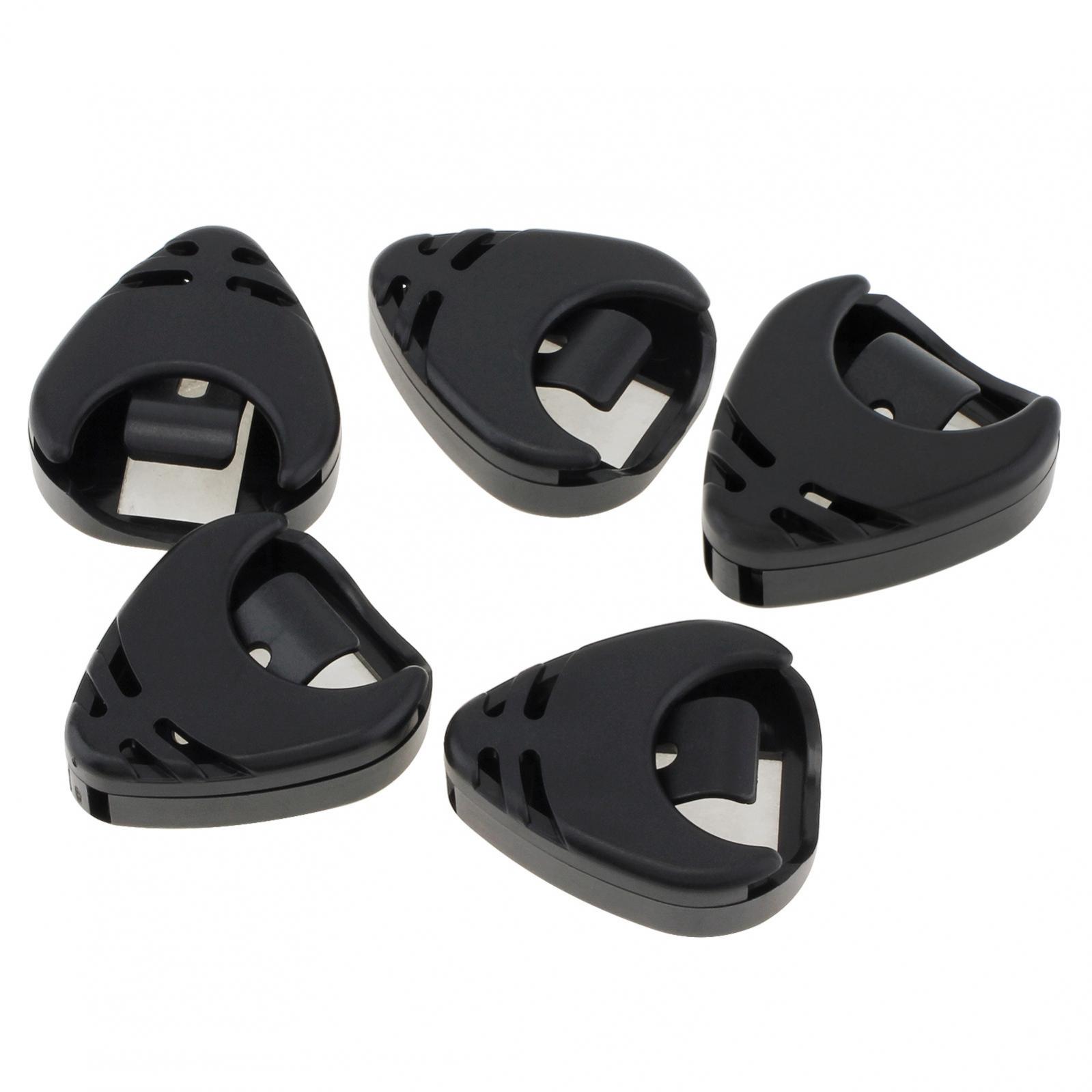 

1 шт./5 шт./10 шт. портативный держатель для медиаторов, чехол для хранения медиаторов, коробка для акустической гитары/бас-гитары/укулеле 5PCS