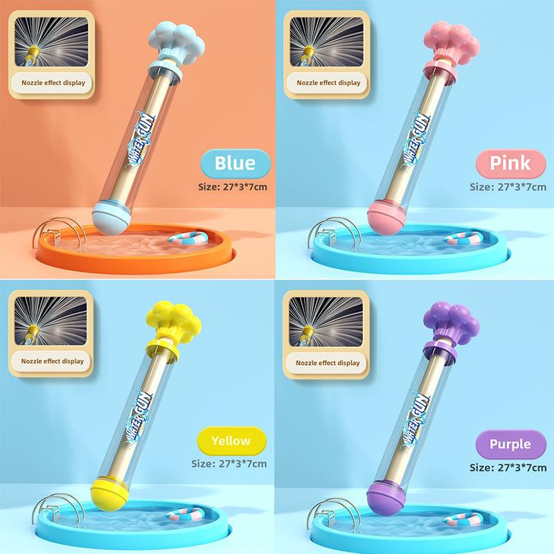 Fireworks Spray Water Pull-Back Water Gun Large Capacity Water Blaster For Outdoor Toy Play In Swimming Pool Shooting Beach