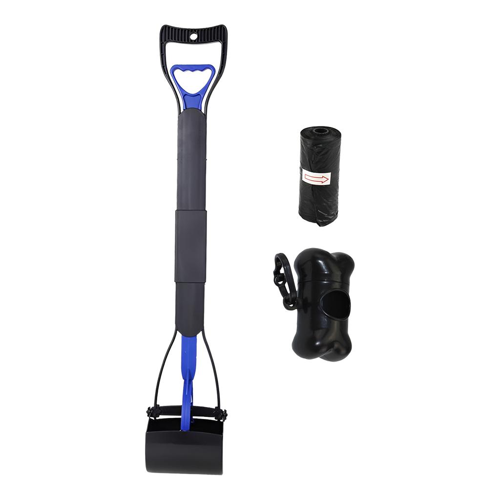 Pet Poop Pickup Clip Long Handle Foldable Dog Waste Cleaner Outdoor Poop Scooper Home Cleaning Excrement Tool Supplies