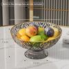 Fruit Plate Coffee Table Fruit Plate Candy Snack Plate Elegant Fruit Bowl Set For Kitchen Organization And Storage