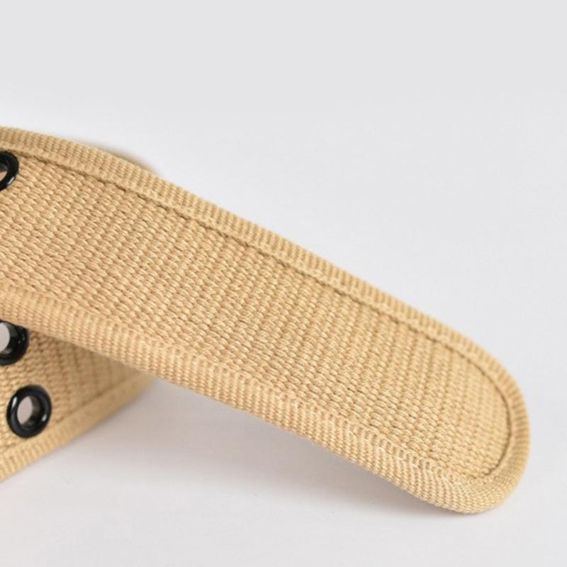Woven Fabric Wide Belt for Work Pants Jeans Adult Sport Wear Fashion Waistband