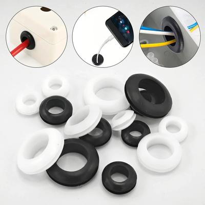 73Pcs Soft Rubber Protective Ring Snap Seal Ring O-Ring, Suitable For Wire, Pipe, Insulation Protective Sleeve