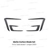 Glossy Black Front Lip Spoiler & Front Bumper Lip Kit for Tesla Model Y Juniper 2025+ - AD Sport Body Kits Styling Accessories