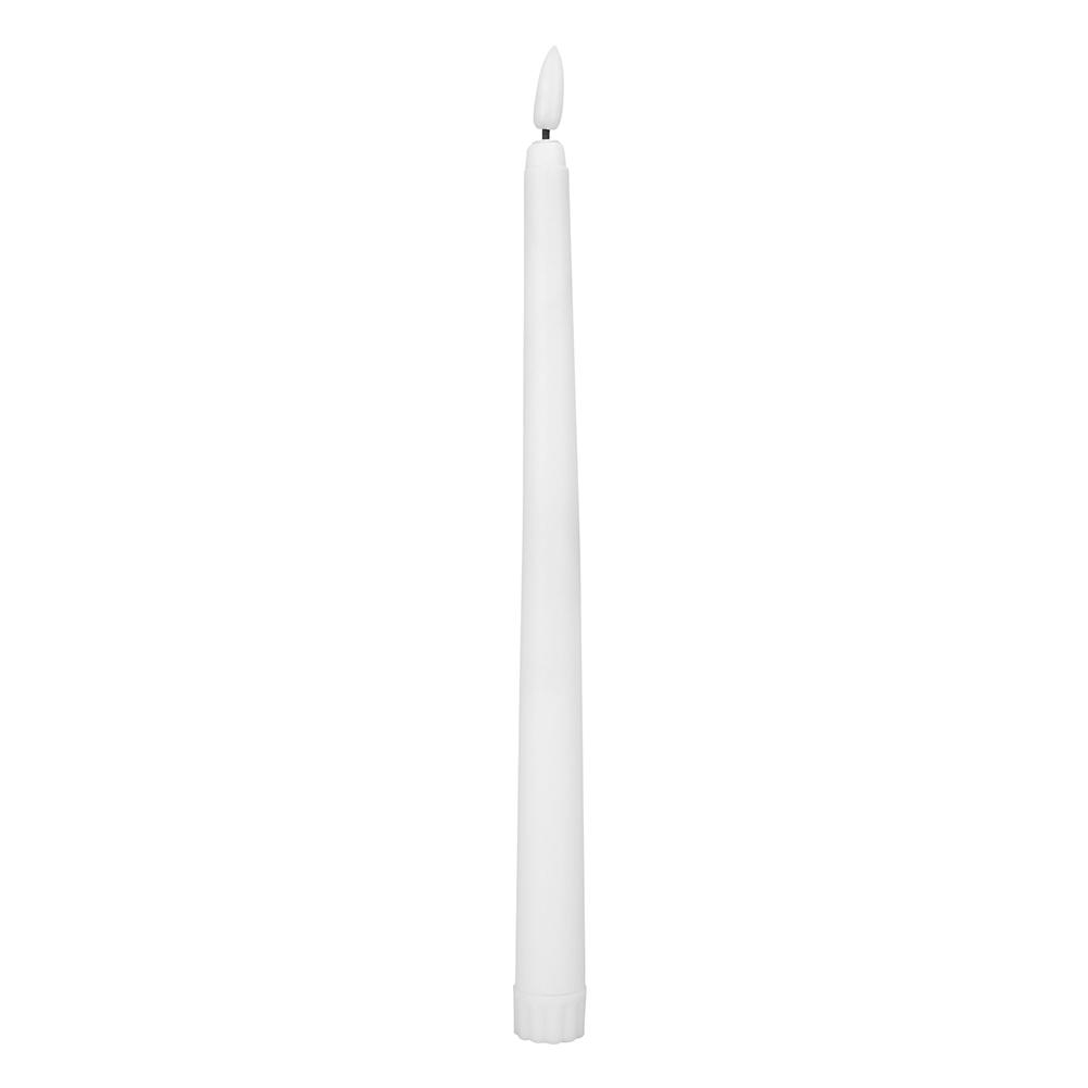 12/48Pcs Flameless Taper Candles Battery Operated LED Candle Flickering Candles Faux Candle Halloween Christmas Wedding Decor