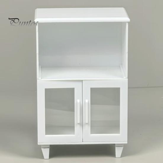 2 Teile/Satz 1:12 1:Miniatur-Bücherregal-Set im Maßstab 6 für Puppenhäuser, Mini-Puppenhaus-Ausstellungsregal, Modell, winziges Bodenregal, Bücherregal, Möbelzubehör