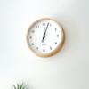 KATOMOKU muku clock 13 Maple Wall Clock with Continuous Second Hand H. km-104HMRCS 306mm (SKP Radio-Controlled Clock)