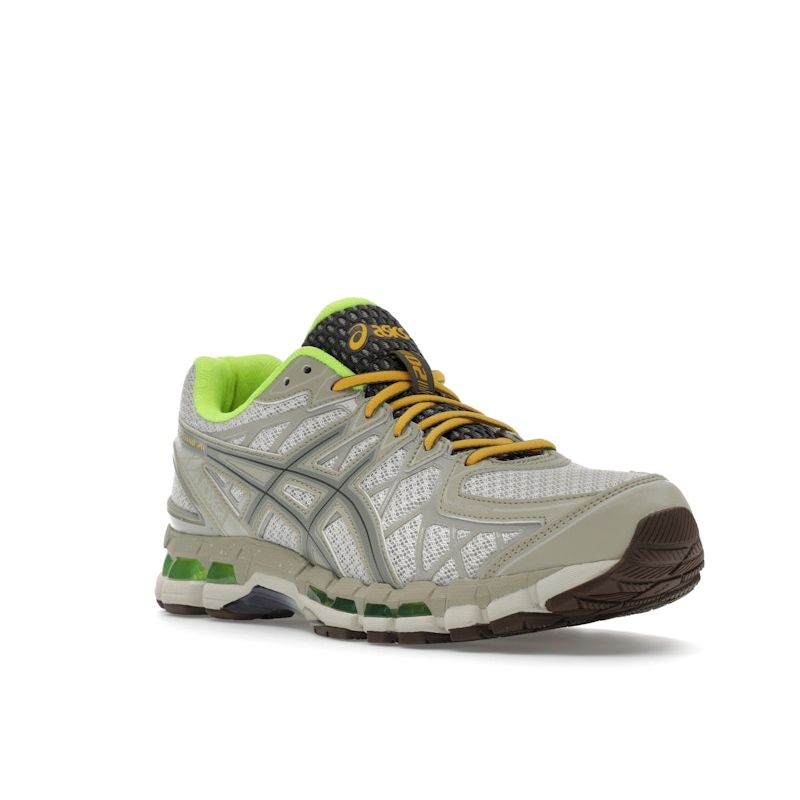 Asics Bodega x Gel Kayano 20 Small Wins Add Up Unisex Sneakers Cream Silver-Green Eucalyptus 1203A621-201