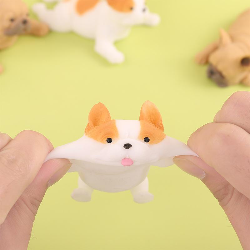Cute Dog Puppy Squeeze Toy Office Desk Ornament Child Birthday Party Favors Surprises Children's Party Supplies Christmas Gift