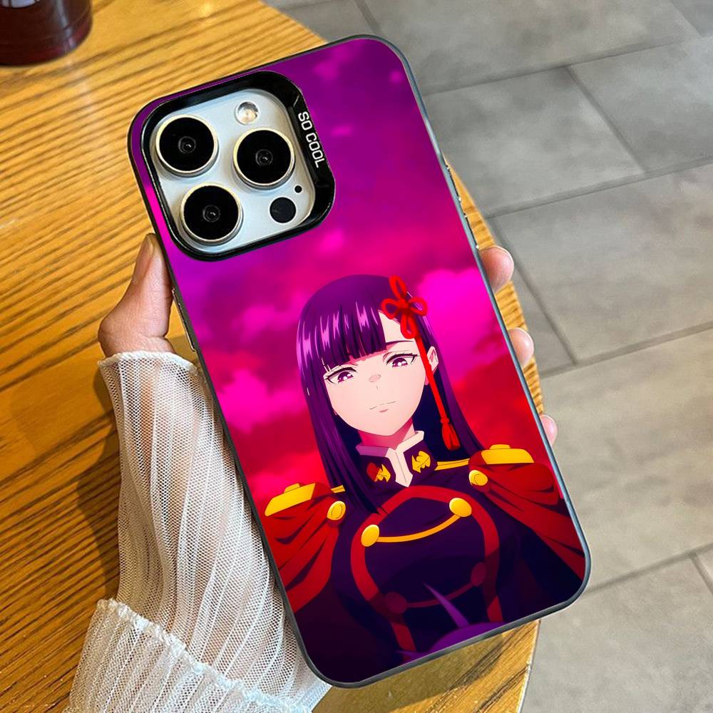 C-Chained Soldier Anime Characters  Phone Case For iPhone 16 17 15 14 12 13 Pro Max Black Candy Matte Shockproof Cover