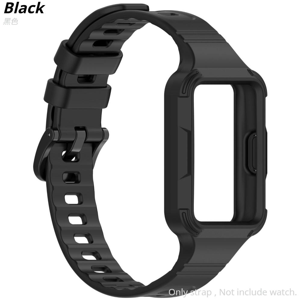 Smartwatch Silicon Wristband Replacement Strap For Huawei Band 11 Soft Silicone Protector Case Cover Bumper For Huawei Band11 Pro Bracelet Accessories