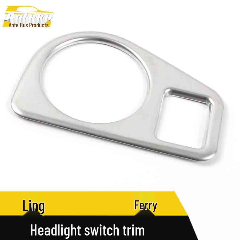 Lamando Scheinwerferschalter Zierrahmen: Galvanisierte Pailletten zur Einstellungskontrolle Autozubehör