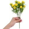 3 Pezzi Rami di Limone Artificiali Realistici Frutta Finta Decorazioni per Bouquet Foglie Vaso per la Casa Festa Giardino Rami di Frutta Limone