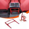 Red Carbon fiber Rear Air Vent Lower Trim Sticker For BMW 5 Series G60 i5 2024+