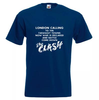 The Clash London Calling T Shirt Mick Jones Joe Strummer Complete Control Punk