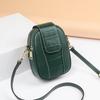 Mobile phone bag women's autumn and winter new trendy leather mini small bag versatile vertical key messenger bag