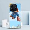 Cute P-PaddingtonS Bear Soft Cover for Xiaomi Redmi Note 15 14 13 12 Pro Plus Phone Case 14S 11S 11T 11E 10S 10 4G Pattern Shell
