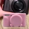 Silicone Camera Case Bag for SX740 SX730 with Removable Lens Cover Easy to Hold and Carry