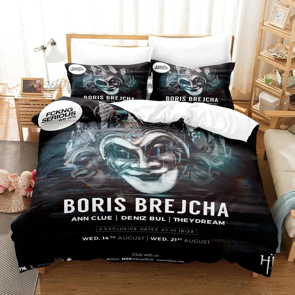 

BORIS BREJCHA Комплект постельного белья Single Twin Full Queen King Size Комплект постельного белья Aldult Kid Bedroom Duvetcover Sets Печать Кондиционер 70x133cm 2pcs