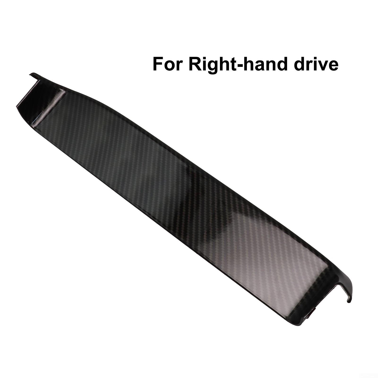 

1pc Panel Cover Carbon Texture New Scratch-resistant