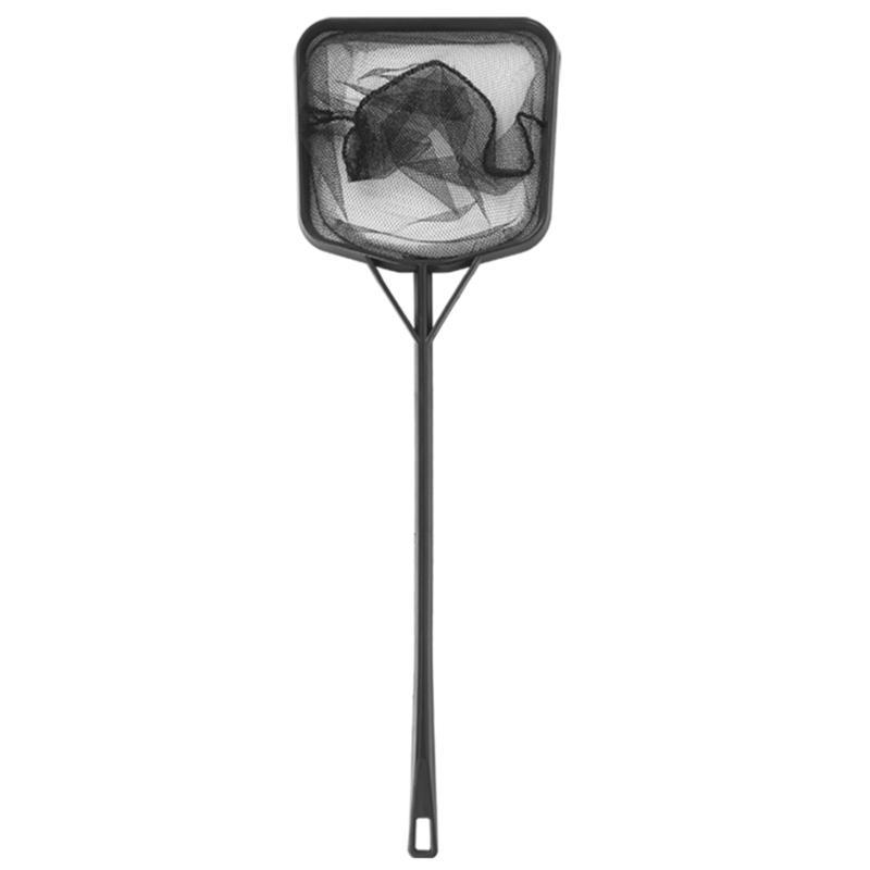 Y3NA Functional Aquariums Square Fishing Net with Long Handle Fishing for Catching