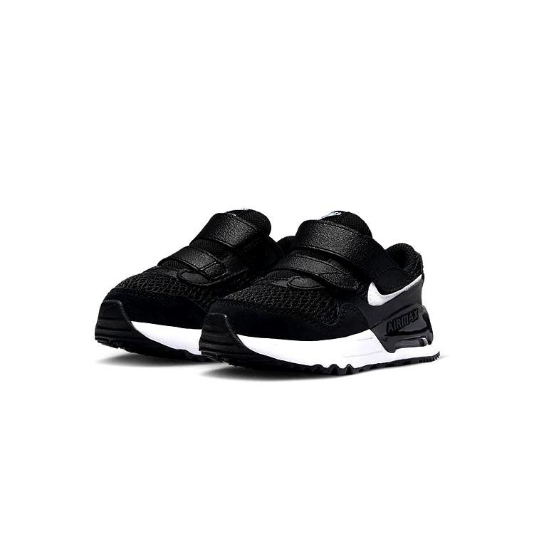 Nike Air Max SYSTM TD Black Wolf Grey Baby Sneakers White DQ0286-001