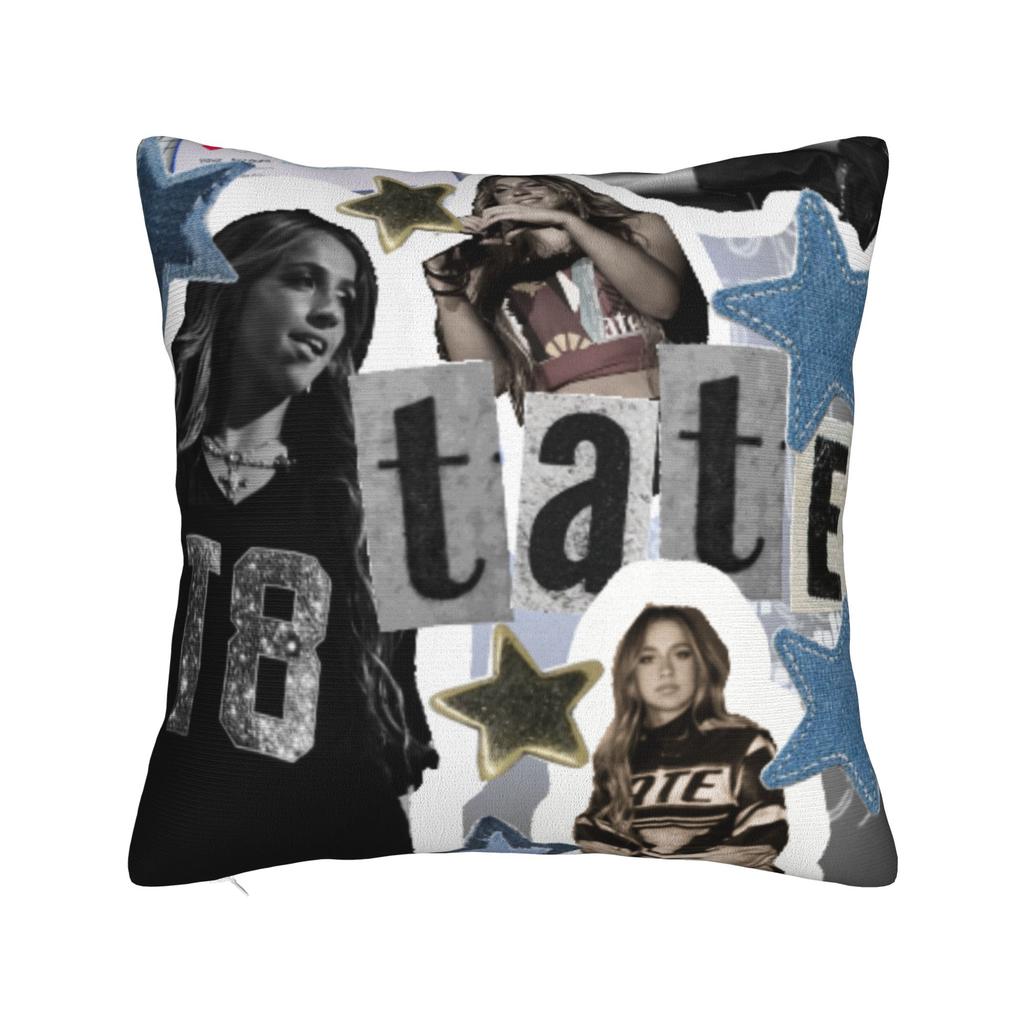 Decorative Pillow Cover Tate McRae Think Later Tour Accessories Chair  Throw Pillow Case Cover Square Multi-Size
