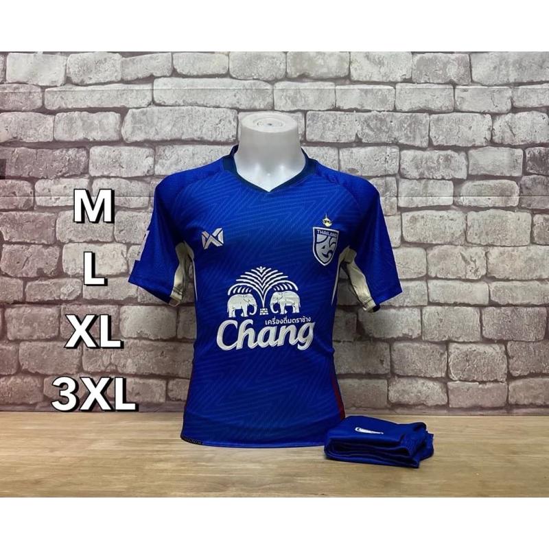 Thajsko Národní Fotbalový Fotbalový Tréninkový DRES Potisk pro Fanoušky Vintage Retro Rychleschnoucí Tričko s V výstřihem Krátký Rukáv Uniforma Logo Slona Muži Ženy Unisex
