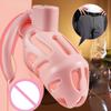 Hot Selling Resin Male Chastity Cage With Ventilation Holes and Easy To Clean Surface One Piece Molded for Comfort Chastity Cage