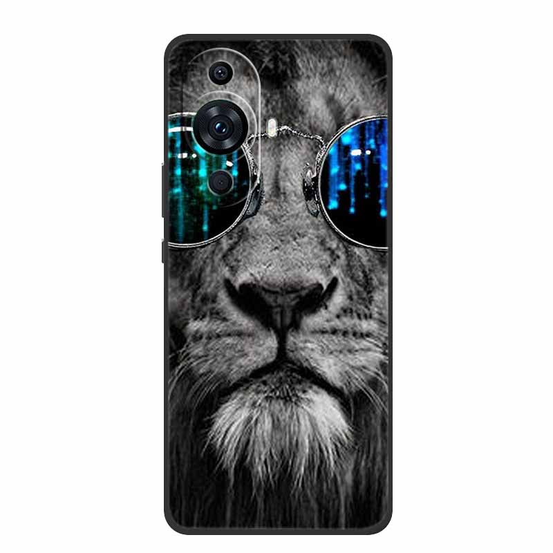 For Huawei Nova 12s Case Popular Black Silicone Soft Back Cover Case For Huawei Nova 12s Phone Case Cover Nova12s 12 s Funda 6.7