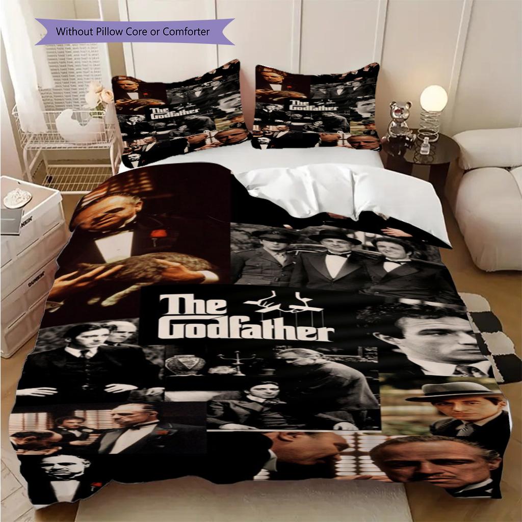 The Godfather Trilogy Threepiece Set 1 Duvet Cover 2 Pillowcase Without Core Bedding Set Duvet Cover And Pillowcase Soft And Comfortable