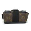 Used LOUIS VUITTON Shoulder Bag Archie Messenger M46442 Monogram Macacer Brown Black Diagonally Hung