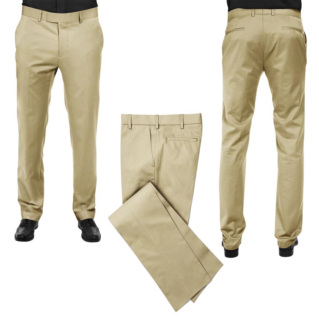 Bigreams Usømt solid lettvekts buksestoff