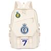 Football Player C Luo Peripheral Printing Trend Schoolbag Junior High School High School Students Large Capacity Spine Backpack