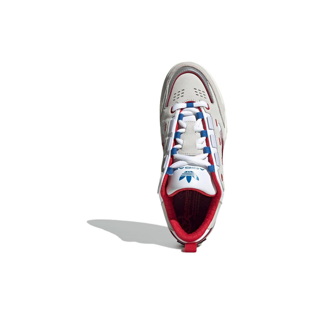 adidas ADI2000 Chinesisches Neujahr Unisex Sneakers Weiße Schuhe-Weiß Scharlachrot GX6358