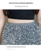 2026 Sequin High-Waist A-Line Mini Skirt - Petite, Slimming, Sexy Summer Style