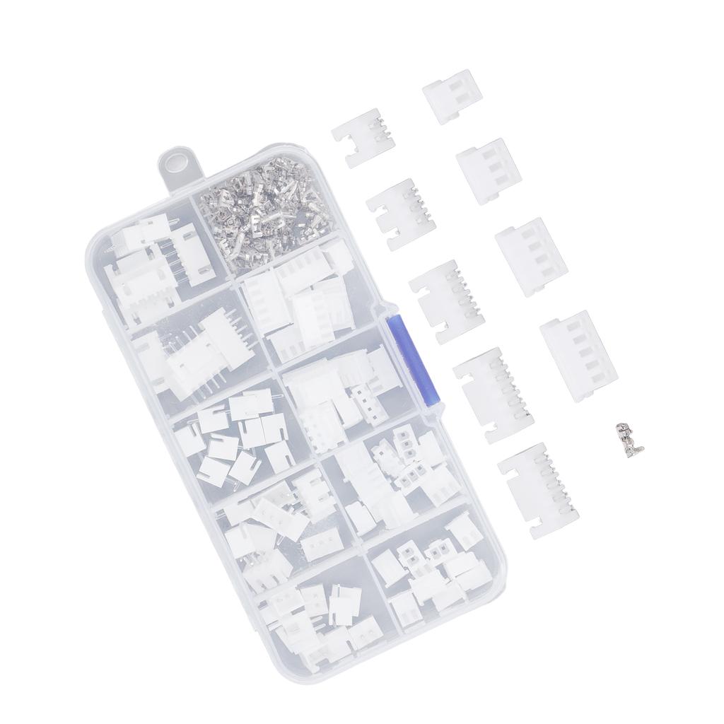Kit Conector JST 230 Buc. Carcasă Plastic Contact Alamă 2P 3P 4P 5P XH2.54mm Kit Conector Carcasă Mamă Tată
