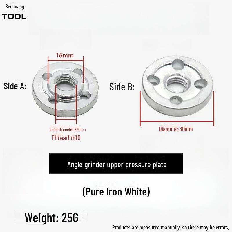 Universal Angle Grinder Pressure Plate: Hexagon Cover for 100 Type Grinders
