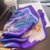 Modenäsduk Halsdukar Kvinnor Fyrkantiga Hradband Små Sjalar Wraps Sacrfs 70x70cm