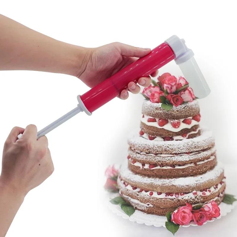 Airbrush Spray Gun for Baking Decoration, Cupcakes and Desserts Coloring, Kitchen Pastry Tool Accessories Manual