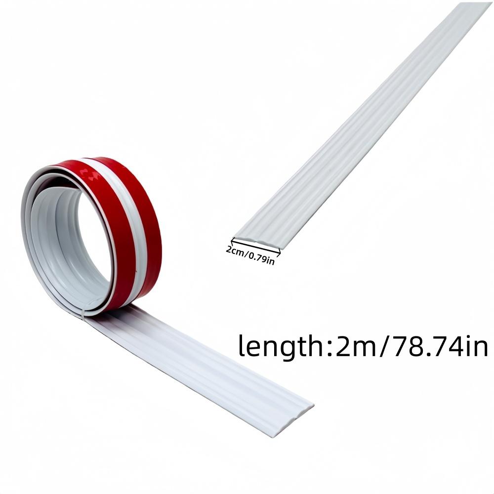 1pc 2mX2cm Wall Corner Protector Peel Corner Trim Molding Flexible Inside & Outside Wall Edge Guard Self Adhesive Moulding Trim