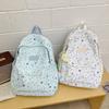 Schoolbag star printing large capacity junior high school student schoolbag to reduce the burden of spine protection high value commuter 