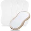 Thicker Changing Pad Liner 4Pack - Waterproof,Compatible with Peanut Shaped Changing Pad Liners Are Warm for a Baby's Two-Sided Design,Reusable